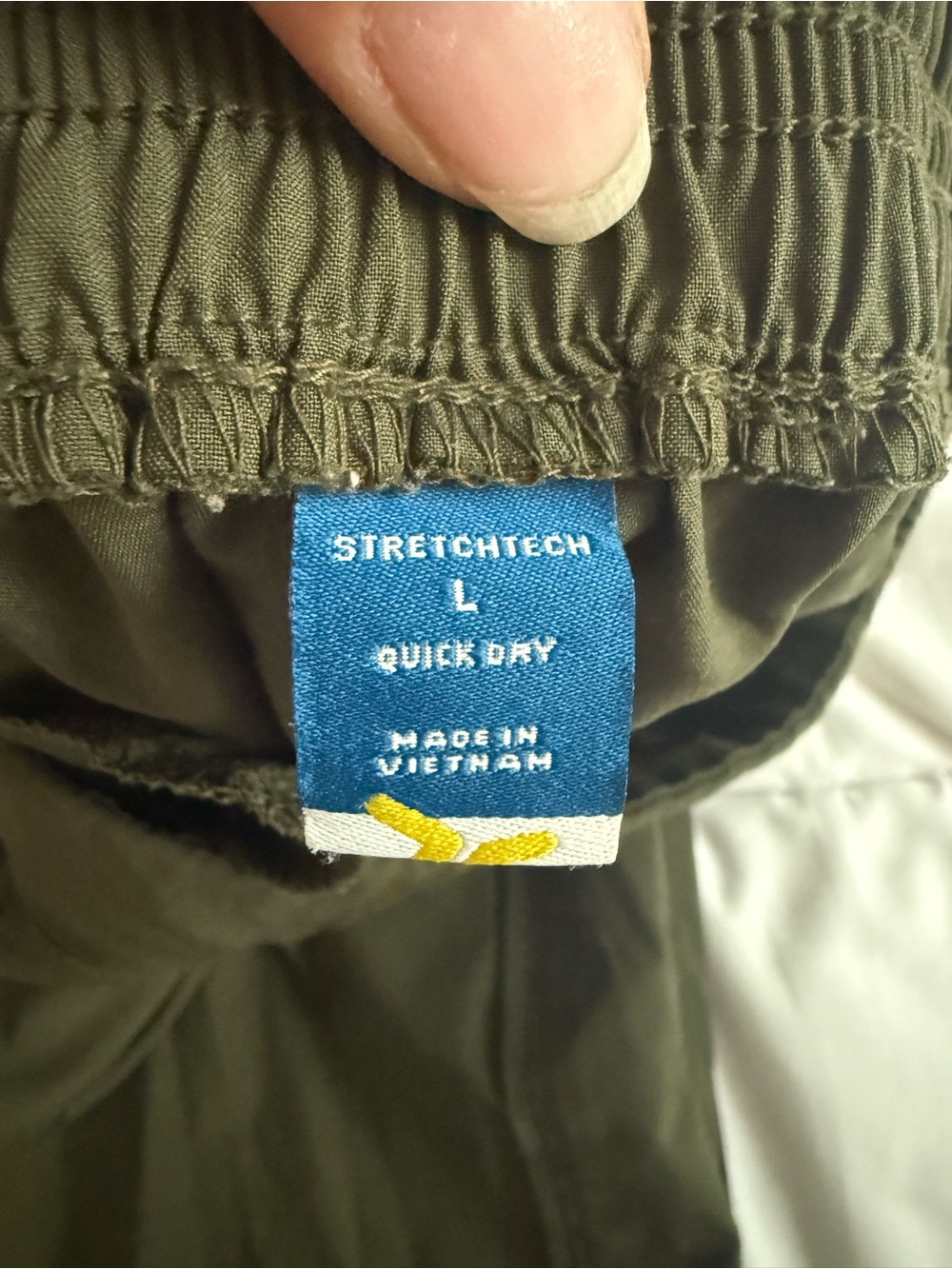 Old Navy Olive Green Boot-Cut Wide Leg Pants - Picture 4 of 4